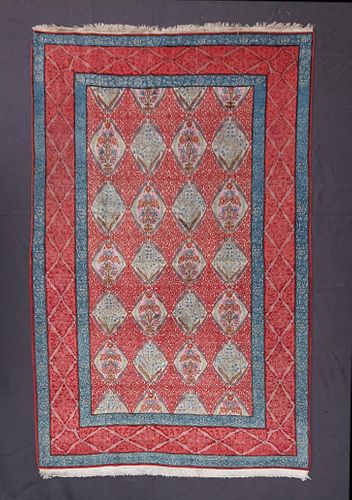 Pair of Persian Qum Rugs