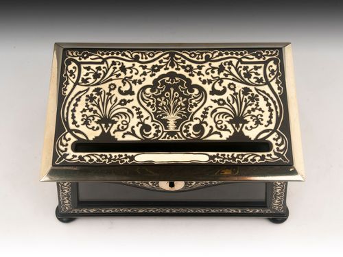 Brass Boulle Letter Box