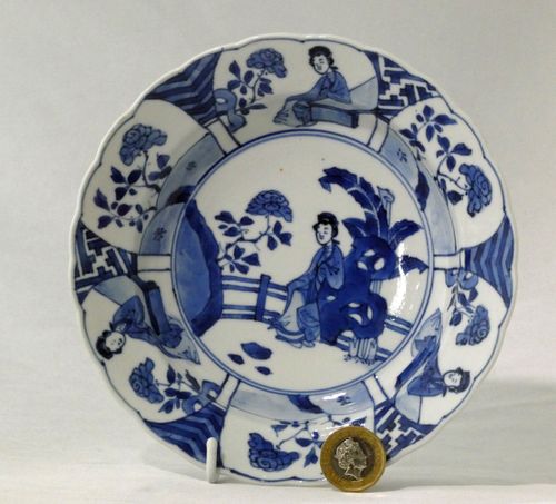 Kangxi Mark and period Blue and White Plate