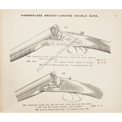 Gun Catalogue For Chas. Osborne & Co. of Birmingham