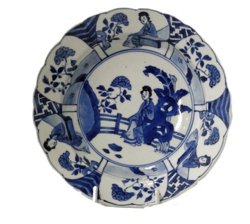 Kangxi Mark and period Blue and White Plate