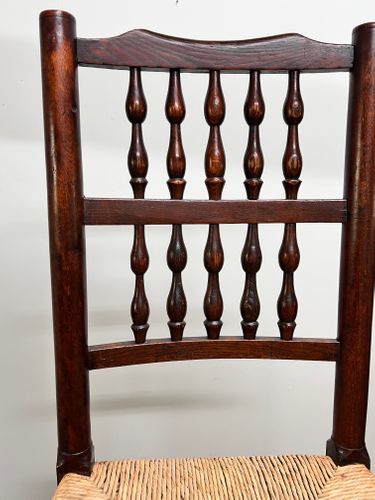 Set of 6 Antique Spindleback Dining Chairs