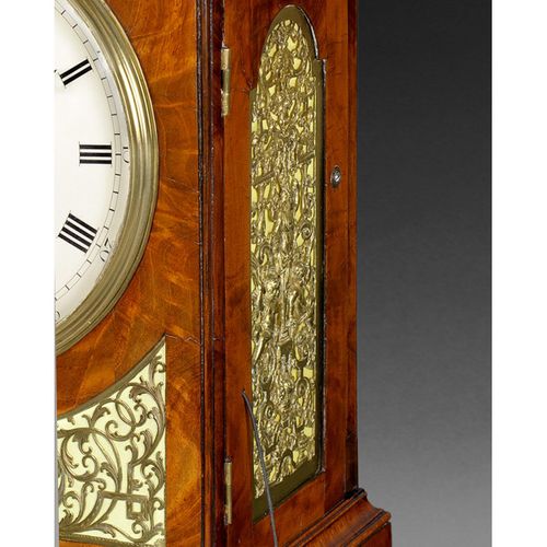 George III Mahogany Bracket Clock by Alexr. Cumming of London