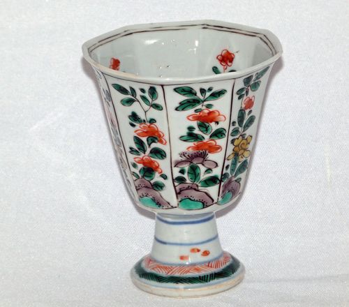 Kangxi Famille Verte Stem Cup