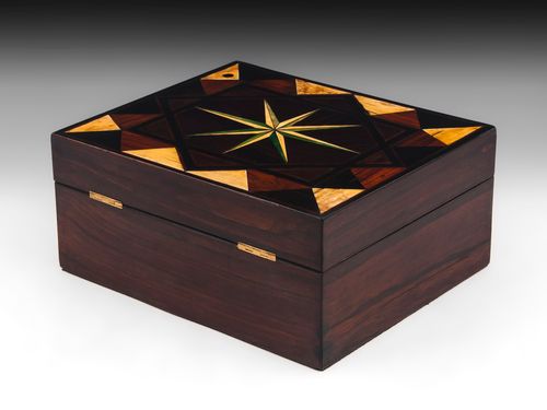 Antique Inlaid Box