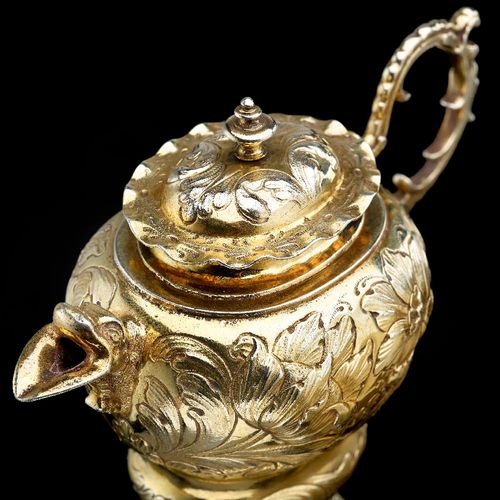 Rare German Silver Gilt Ewer (1659 to 1663 German)