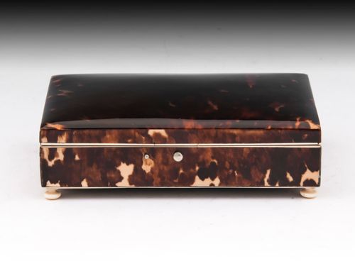 Antique Dutch Tortoiseshell Etui