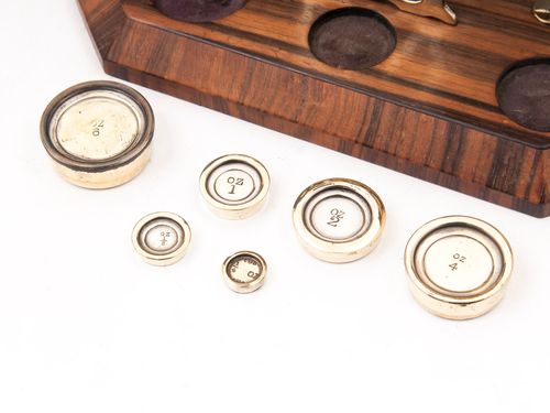 S. Mordan & Co Brass Postal Scales