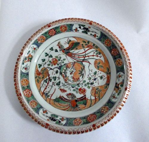 Kangxi Famille Verte Deep Charger c1700