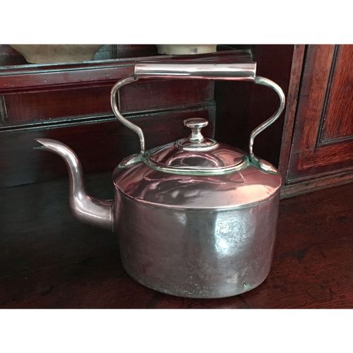 19th. Century Seamed Copper Kettle