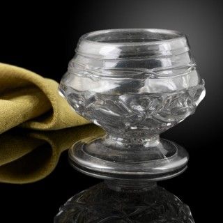 An important English glass Cup or bowl c.1680