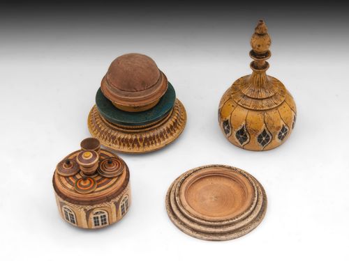 Antique Brighton Pavilion Sewing Compendium