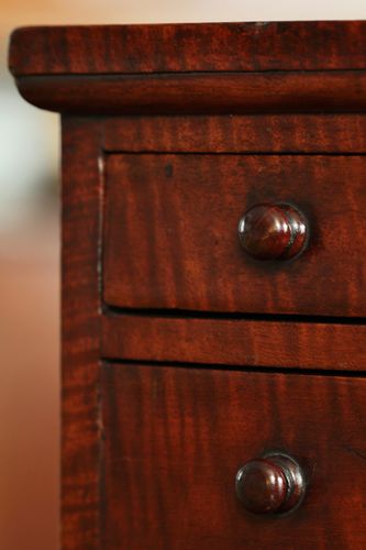 Antique Miniature Mahogany Chest of Drawers