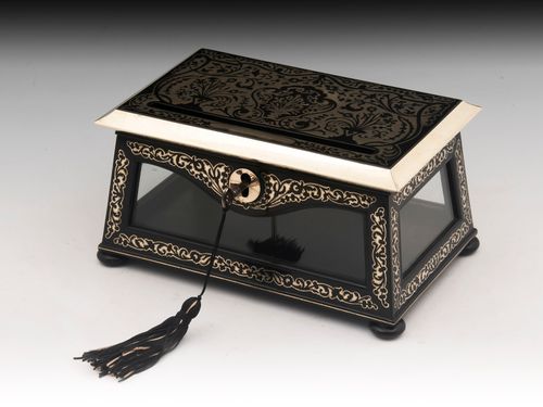 Brass Boulle Letter Box