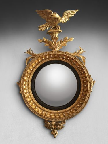 Regency Convex Gilt Mirror