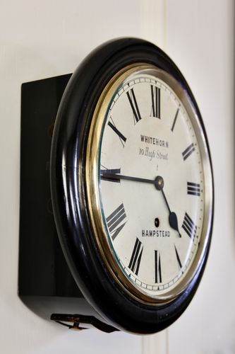 19th Century 10 Inch Dial Clock