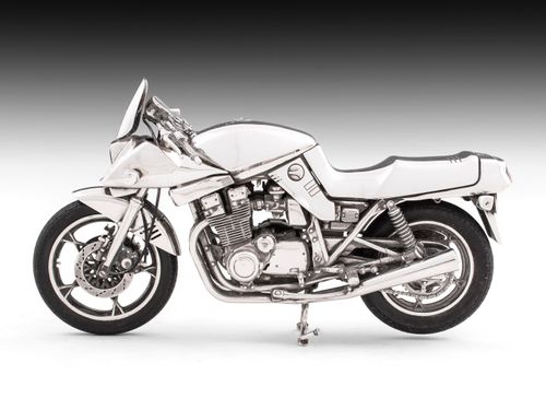 Sterling Silver Suzuki Katana Motorcycle