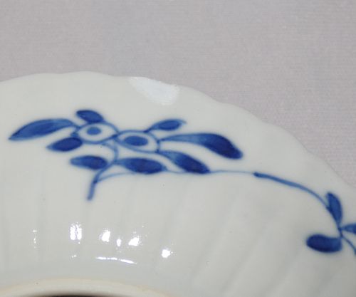 Kangxi Blue and White Tea Bowl and Saucer