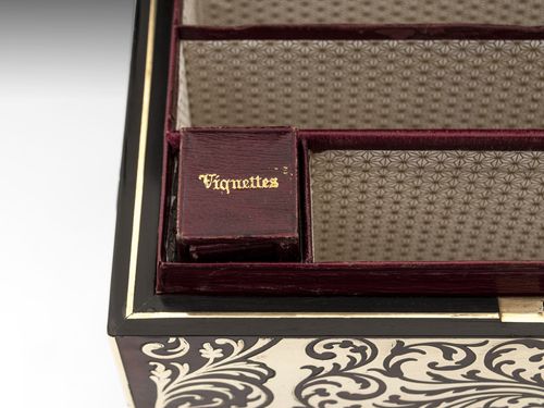 Boulle Stationery Box