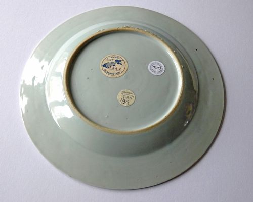 Nanking Cargo Blue and White Plate