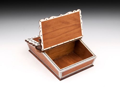 Satinwood Sewing Basket