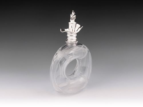 Nautical Lifebuoy Silver Decanter