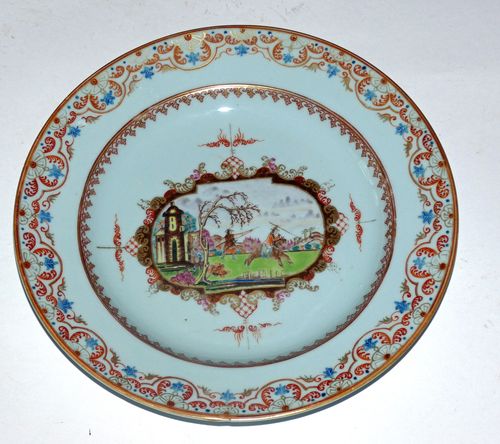 Qianlong Famille Rose in the Meissen Style
