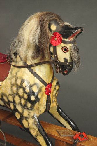 Large rocking horse by Collinson