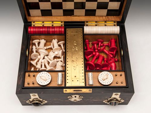 Antique Games Box