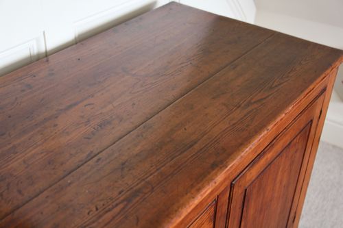 Antique Georgian Pine Enclosed Dresser/Sideboard