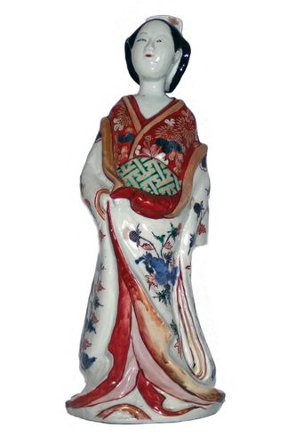 Japanese Bijan Imari Figure