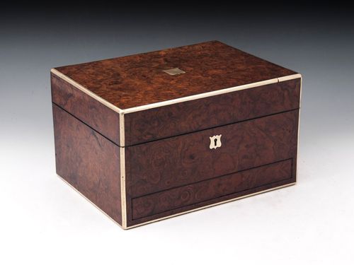 Burr Walnut Jewelry Box