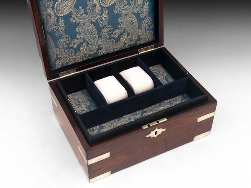Antique Kingwood Jewellery Box
