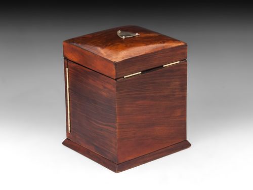 Antique Walnut Jewellery Cabinet