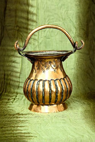 Brass Holy Water Stoup