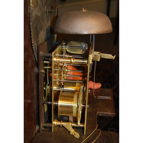 George III Mahogany Longcase Clock by Barwise
