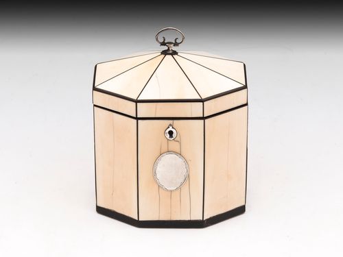 Antique Ivory Tea Caddy
