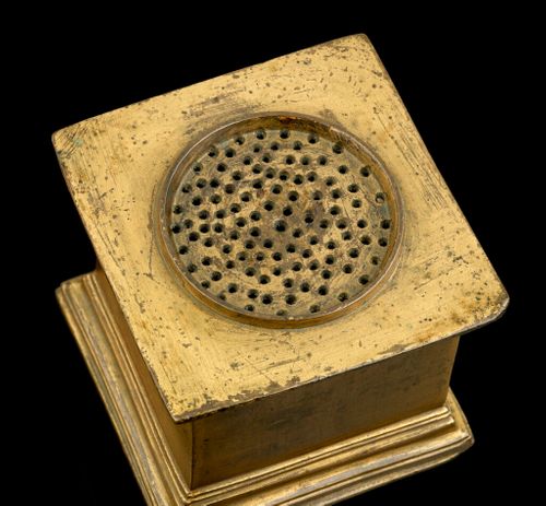 Italian 16th Century Gilt Bronze Sander