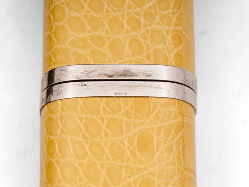 Asprey Crocodile Cigar Case