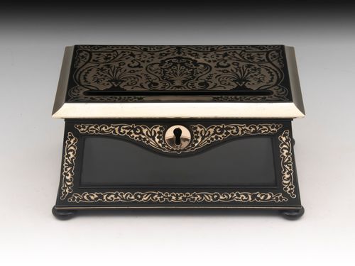 Brass Boulle Letter Box