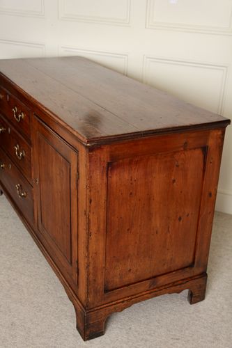 Antique Georgian Pine Enclosed Dresser/Sideboard
