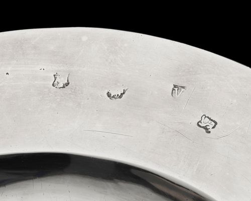 An early English silver Plate from the reign of James I
