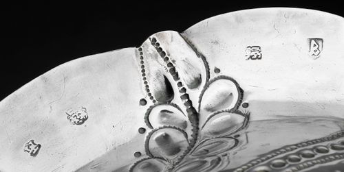 Charles I Silver Dessert Stands Thomas Maundy
