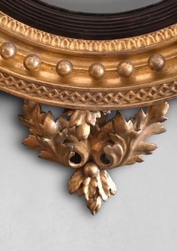 Regency Convex Gilt Mirror