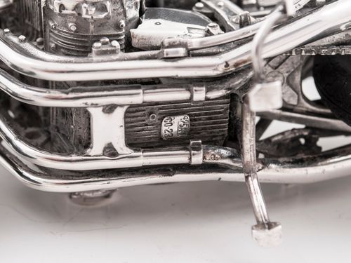Sterling Silver Suzuki Katana Motorcycle