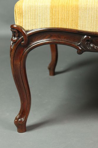 Walnut stool