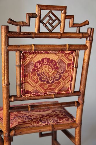 Pair of Victorian Bamboo Side Chairs