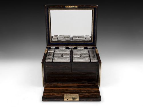 Antique Coromandel Vanity / Dressing Box