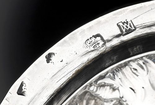 Early Charles II Silver Caudle Cup With Cover