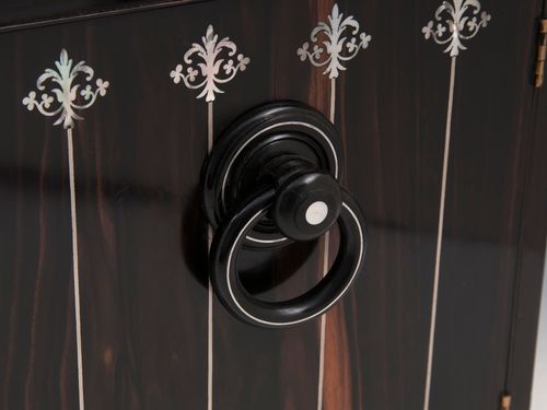 Ebony Sewing Jewellery Writing Cabinet